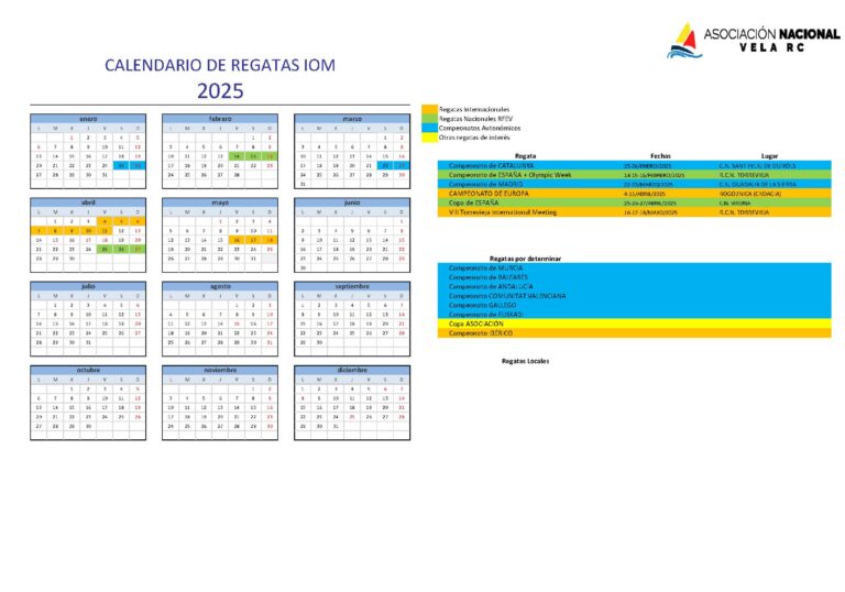 Calendario 2025